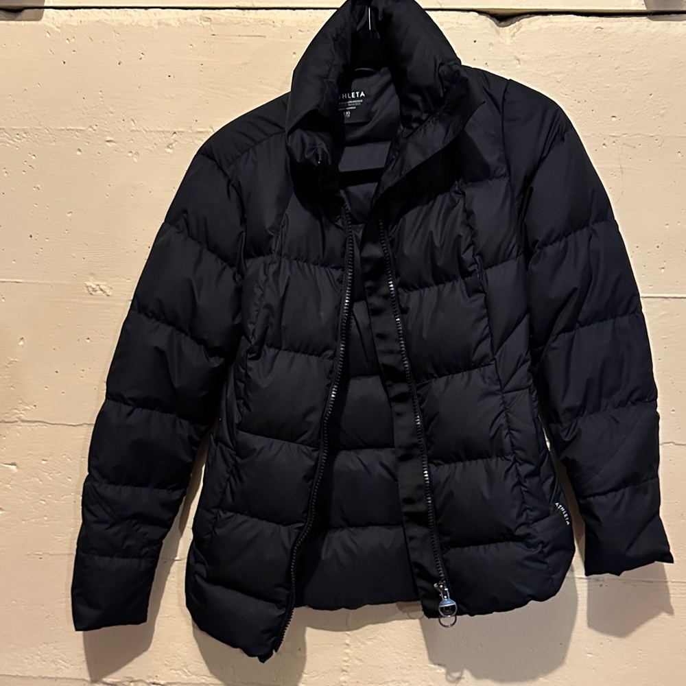 Athleta Women's Black Puffer Jacket